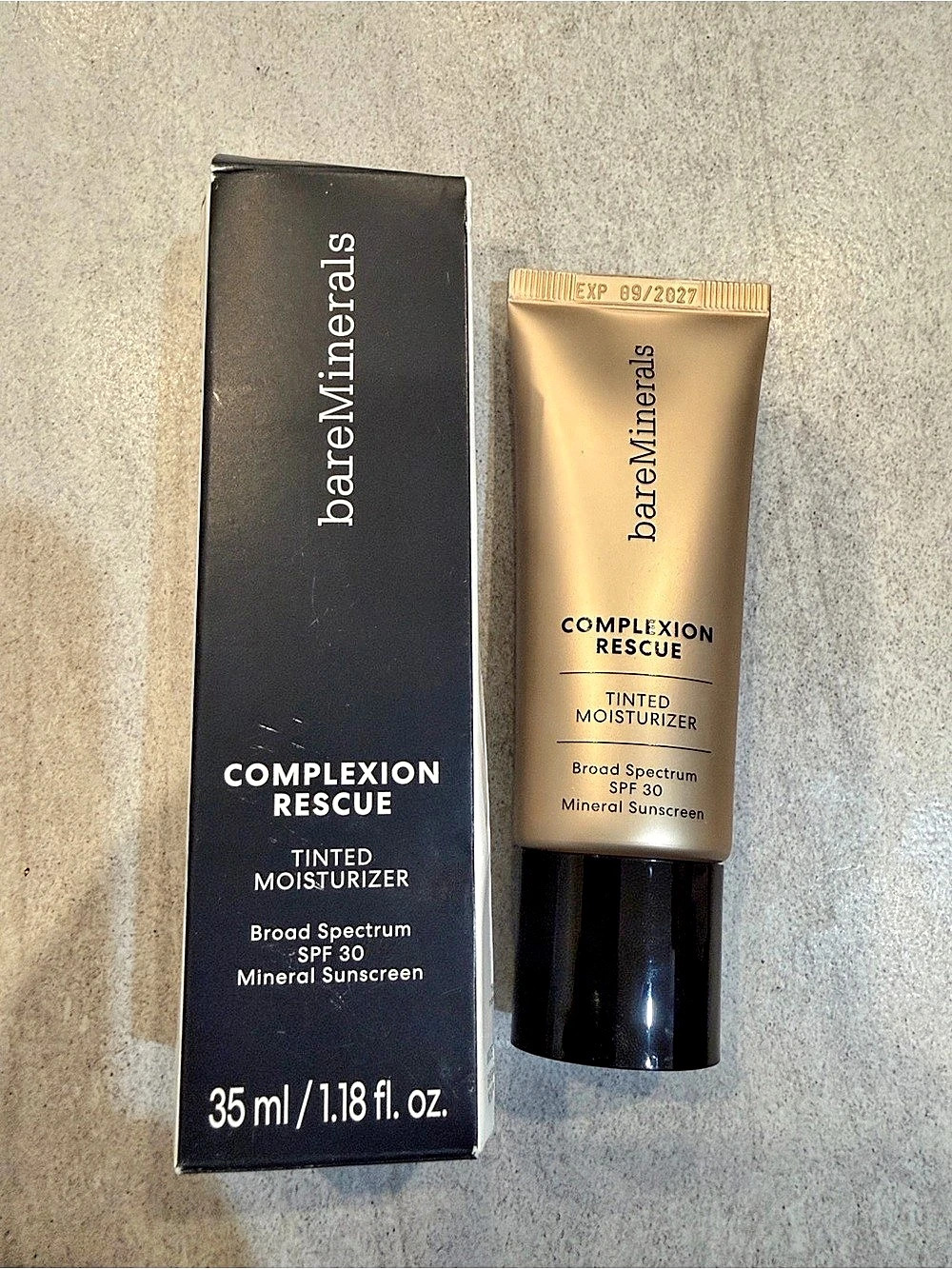 bareMinerals Complexion Rescue Tinted Moisturizer SPF 30 Natural Pecan 05 BNIB